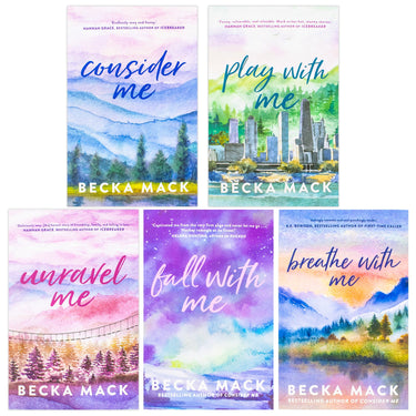 Playing For Keeps Series by Becka Mack 5 Books Collection Set (Consider Me, Play with Me, Unravel Me, Fall With Me and Breathe with Me) | Paperback
