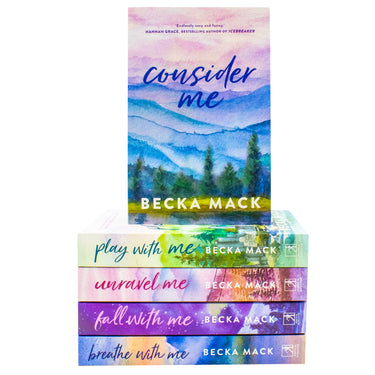 Playing For Keeps Series by Becka Mack 5 Books Collection Set (Consider Me, Play with Me, Unravel Me, Fall With Me and Breathe with Me) | Paperback