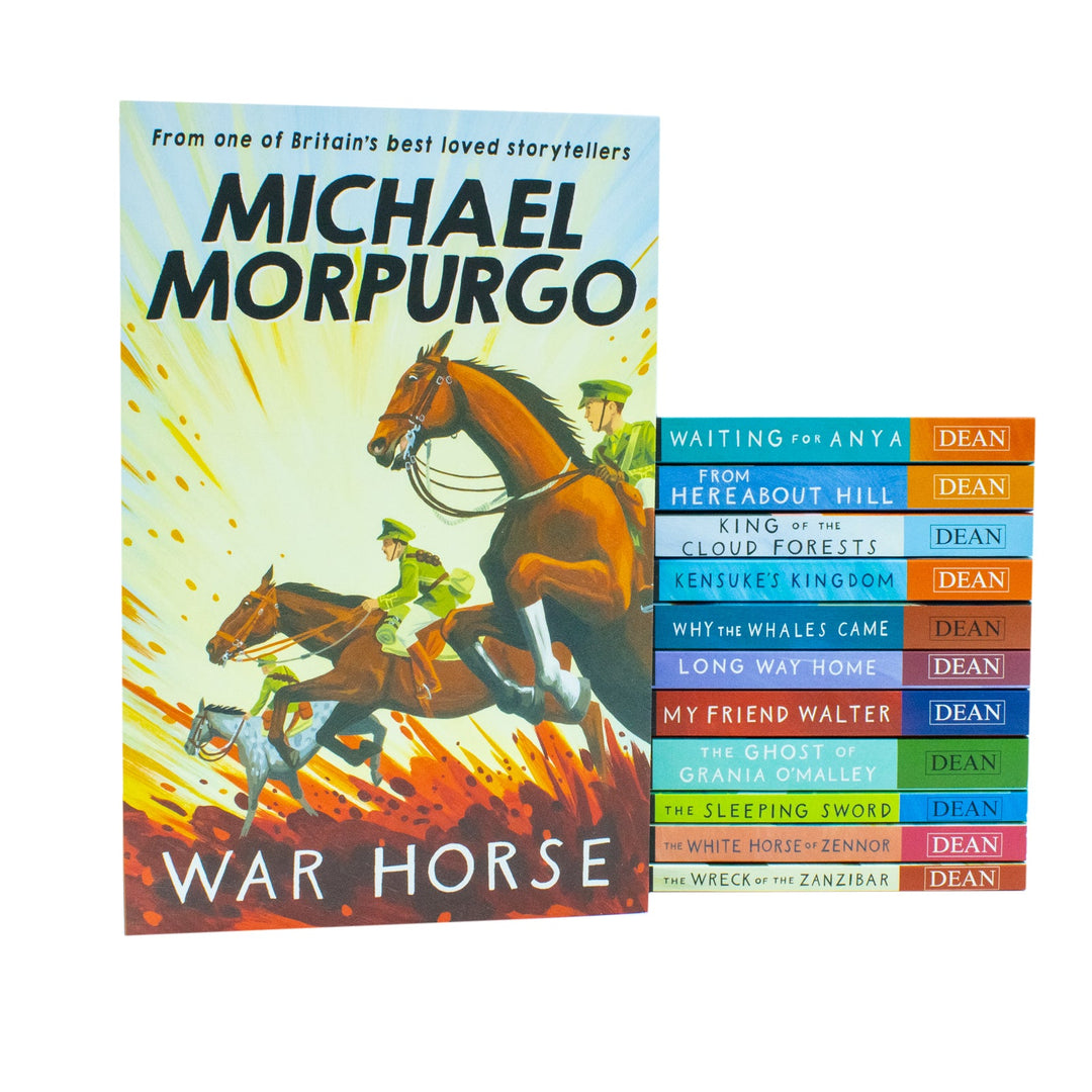 Michael Morpurgo Collection 12 Books Set From Hereabout Hill, Waiting for Anya