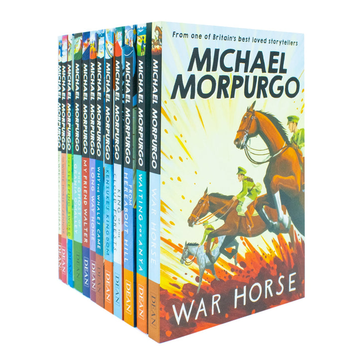 Michael Morpurgo Collection 12 Books Set From Hereabout Hill, Waiting for Anya