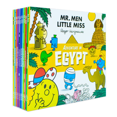Mr Men & Little Miss Adventures 12 Book Collection Box Set by Roger Hargreaves – Fun & Educational Stories for Kids with Humor & Imagination