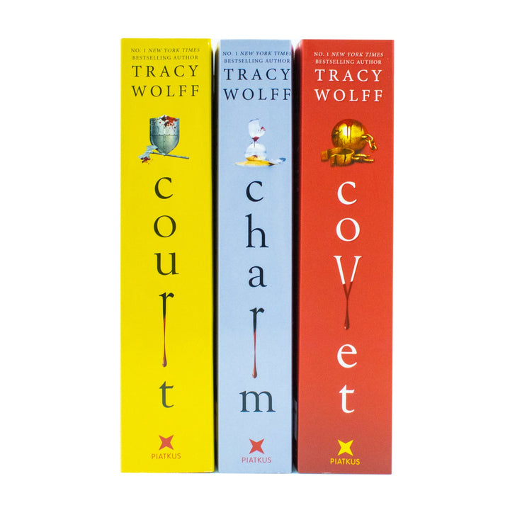 Crave Series 3 Books Collection Set By Tracy Wolff (Covet, Court, Charm)