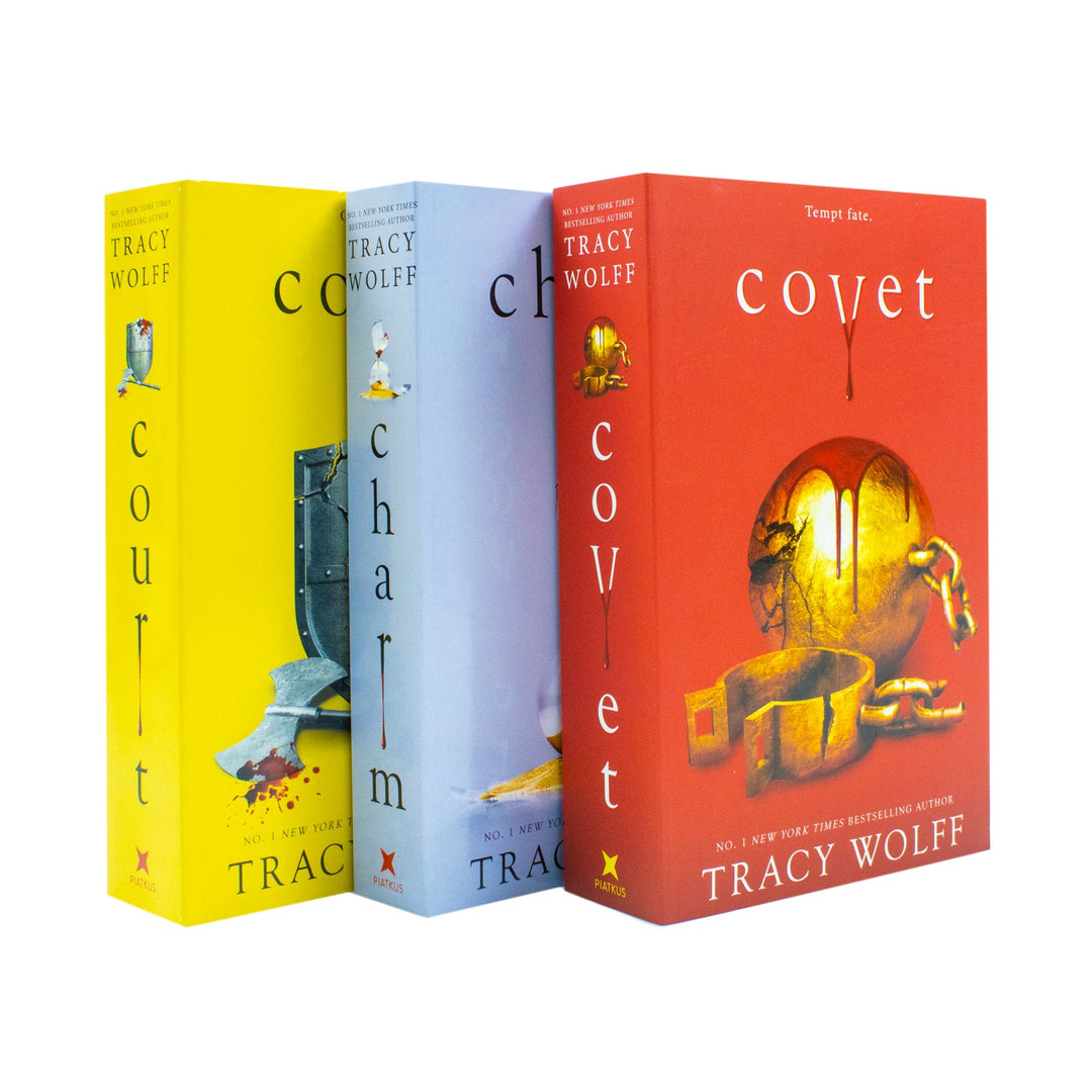 Crave Series 3 Books Collection Set By Tracy Wolff (Covet, Court, Charm)