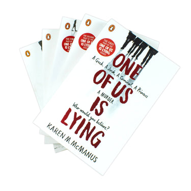 Karen M. McManus 5 Book Set - The Cousins, Two Can Keep a Secret, One of Us Is Lying Series, YA Mystery Thriller Collection for Teen & Adult Readers
