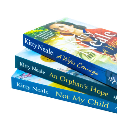 Kitty Neale Emotional Sagas 3 Books Collection Set – Heartbreaking and Uplifting Tales of Family, Love & Survival (Not My Child, An Orphan’s Hope, A Wife’s Courage)
