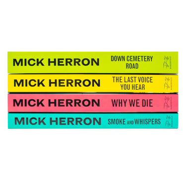 Mick Herron Zoe Boehm Thrillers 4 Books Collection Set (Down Cemetery Road, The Last Voice You Hear, Why We Die, Smoke and Whispers) | Paperback