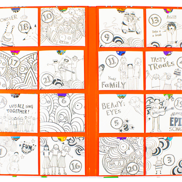 Tom Gates Advent Calendar, 24 Mini-Books Perfect for the Christmas Countdown for Kids Aged 8+ That Will Spark Their Creativity and Fun By Liz Pichon