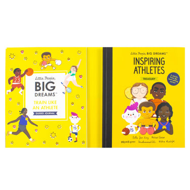 Little People Big Dreams Inspiring Athletes HB Book- Treasury & Guided Journal | Inspirational Stories for Children | Hardback