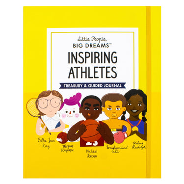 Little People Big Dreams Inspiring Athletes HB Book- Treasury & Guided Journal | Inspirational Stories for Children | Hardback