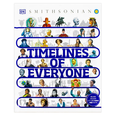 Timelines of Everyone: From Cleopatra and Confucius to Mozart and Malala | Hardcover Book (DK Children's Timelines)
