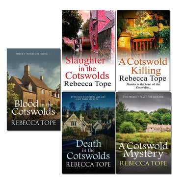 Rebecca Tope 5 Books Set Collection, A Cotsworld Mystery, A Cotsworld Killing...