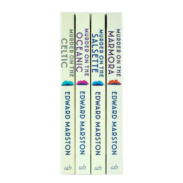 Edward Marston 4 Book Collection - Murder on the Oceanic, Celtic, Marmora, Salsette (12+ years) for Mystery Lovers