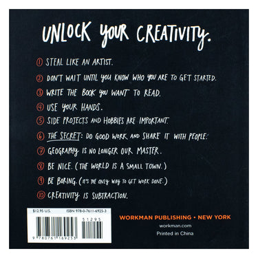Steal Like An Artist Book: 10 Things Nobody Told You About Being Creative – Austin Kleon | Inspiration, Creativity Tips & Artistic Motivation