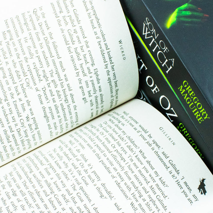 Wicked Years Series 4 Paperback Book Collection by Gregory Maguire: Dive into fantasy with Wicked, Son of a Witch, A Lion Among Men, & Out of Oz!