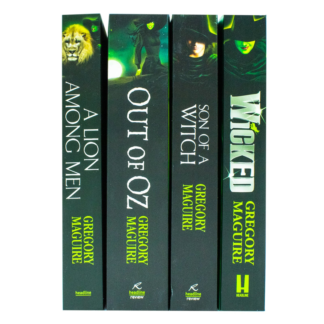 Wicked Years Series 4 Paperback Book Collection by Gregory Maguire: Dive into fantasy with Wicked, Son of a Witch, A Lion Among Men, & Out of Oz!