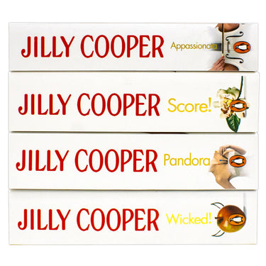 Rutshire Chronicles Series Book 5-8 By Jilly Cooper 4 Books Collection Set (Appassionata, Pandora, Wicked and Score)