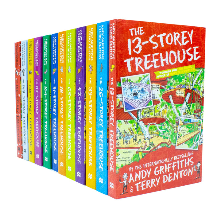 The Treehouse Series 10 Books Collection Set By Andy Griffiths Inc World Book day