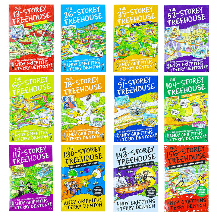 The Treehouse Series 10 Books Collection Set By Andy Griffiths Inc World Book day