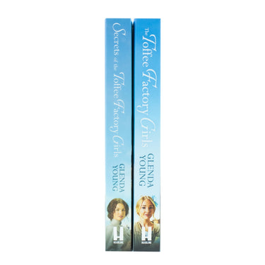 Glenda Young 2 Books Collection Set (The Toffee Factory Girls, Secrets of the Toffee Factory Girls )
