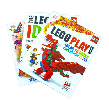 DK LEGO Activity Ideas 3-Book Set | Fun & Creative Building Projects for Kids – LEGO Play, Awesome Ideas & Educational Activities for Imaginative Fun