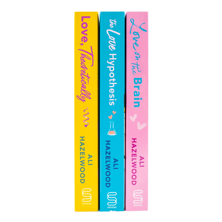 Ali Hazelwood Collection 3 Book Set  ( Love Theoretically, The Love Hypothesis, Love On The Brain )