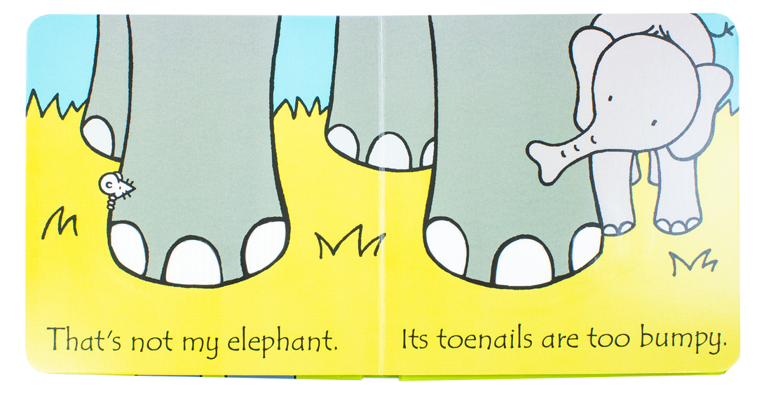 That's Not My Elephant (Usborne Touchy-Feely Board Books), F. Watt, R. Wells