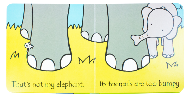 That's Not My Elephant (Usborne Touchy-Feely Board Books), F. Watt, R. Wells