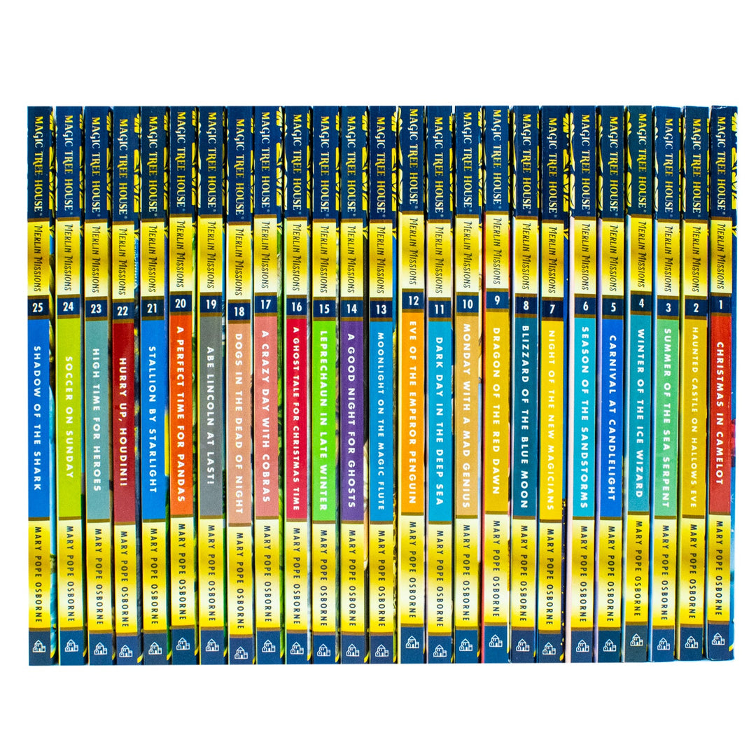 Magic Tree House Merlin Missions 1-25 Boxed Set (Mth Merlin Mission) (Magic Tree House (R) Merlin Mission)