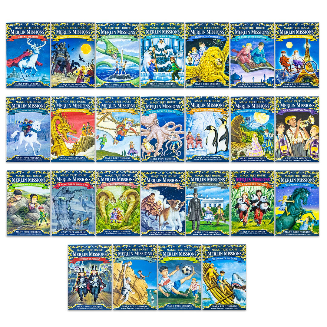 Magic Tree House Merlin Missions 1-25 Boxed Set (Mth Merlin Mission) (Magic Tree House (R) Merlin Mission)