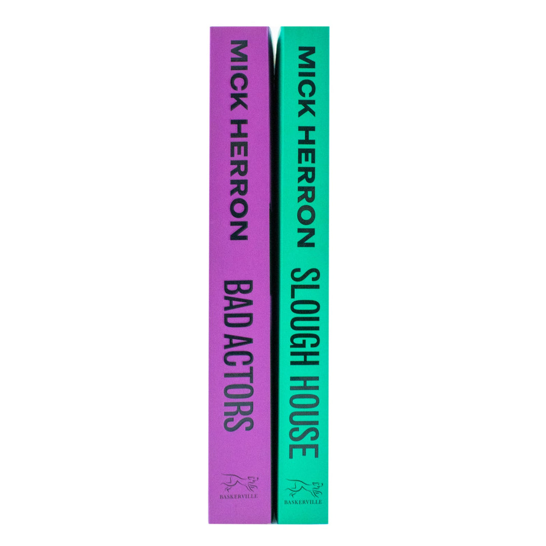 Mick Herron 2 Books Set: Bad Actors & Slough House in Paperback - A Gripping Mystery Collection for Fans of Thriller and Suspense