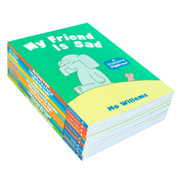 The Wonderful World of Elephant and Piggie – 10 Book Set by Mo Willems | Funny Children's Picture Books, Friendship, Reading Fun & Colorful Stories