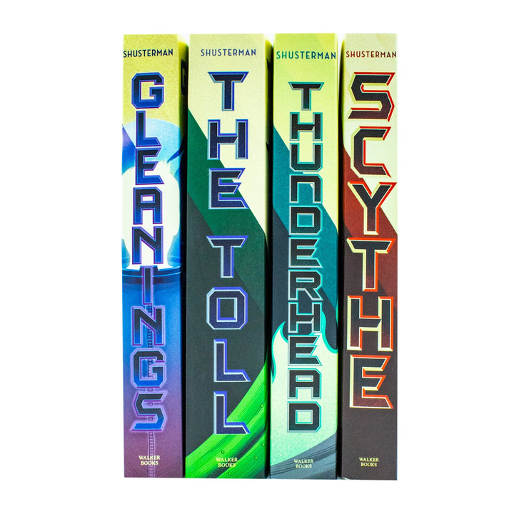 Arc of a Scythe Series 4 Books Box Set Collection By Neal Shusterman (The Toll,Thunderhead, Scythe, Gleanings)