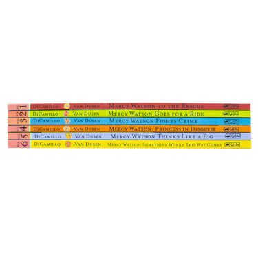 Mercy Watson Book Series 1-6 by Kate DiCamillo | Fun & Illustrated Children's Chapter Books for Ages 8-12, Adventure, Friendship & Family Stories
