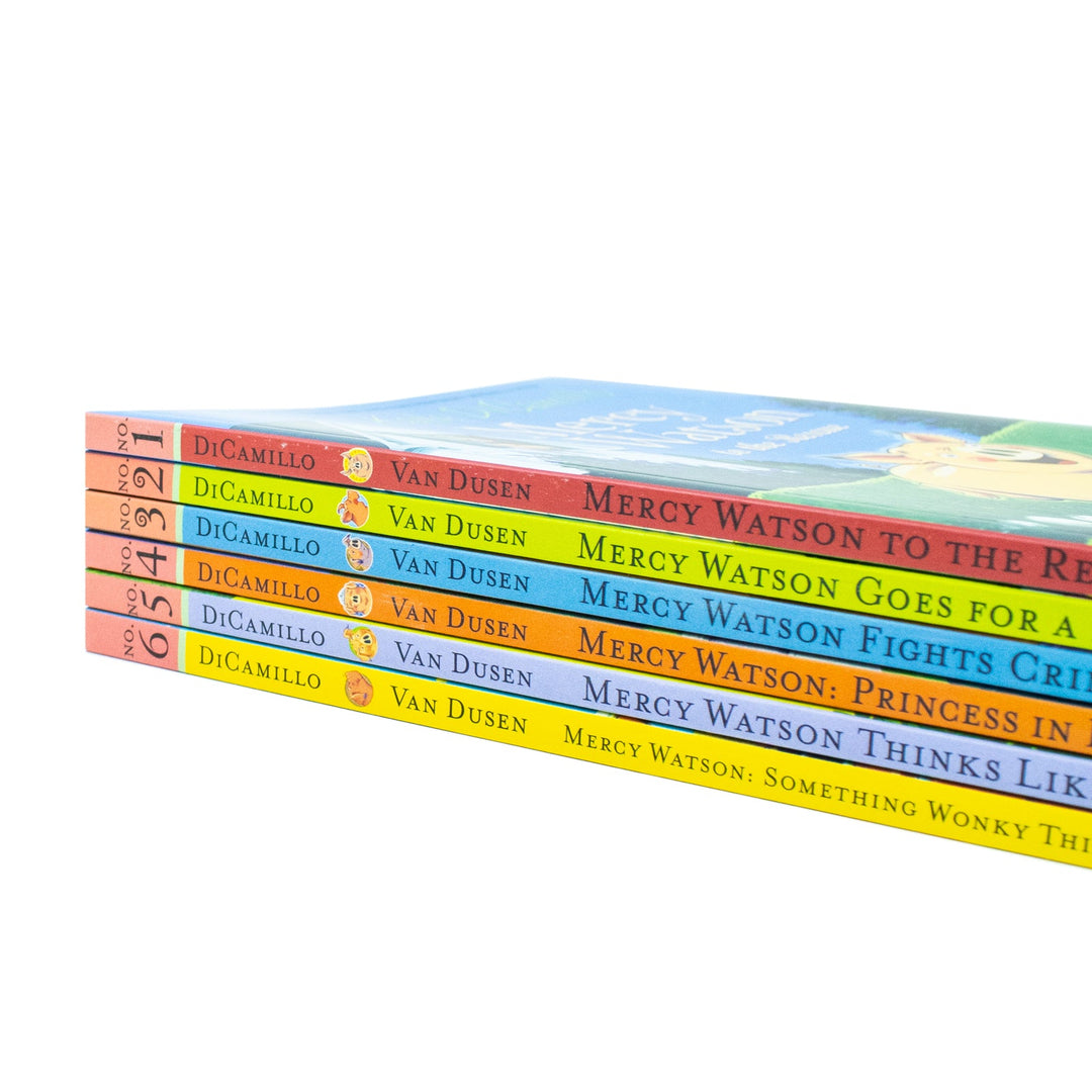 Mercy Watson Series 1-6 Books Collection Set By Kate DiCamillo