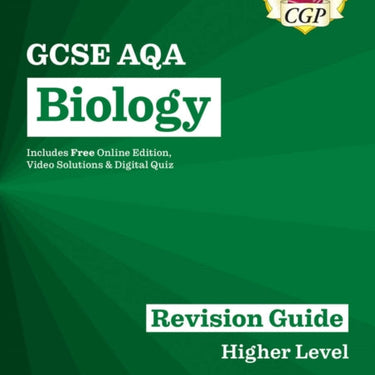 New GCSE Biology AQA Revision Guide & Chemistry, Physics Higher includes Online Edition 9-1 Videos & Quizzes Collection 3 Books Set