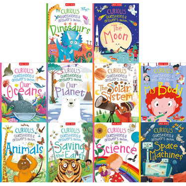 Curious Questions And Answers About 10 Books Set Collection by Miles Kelly