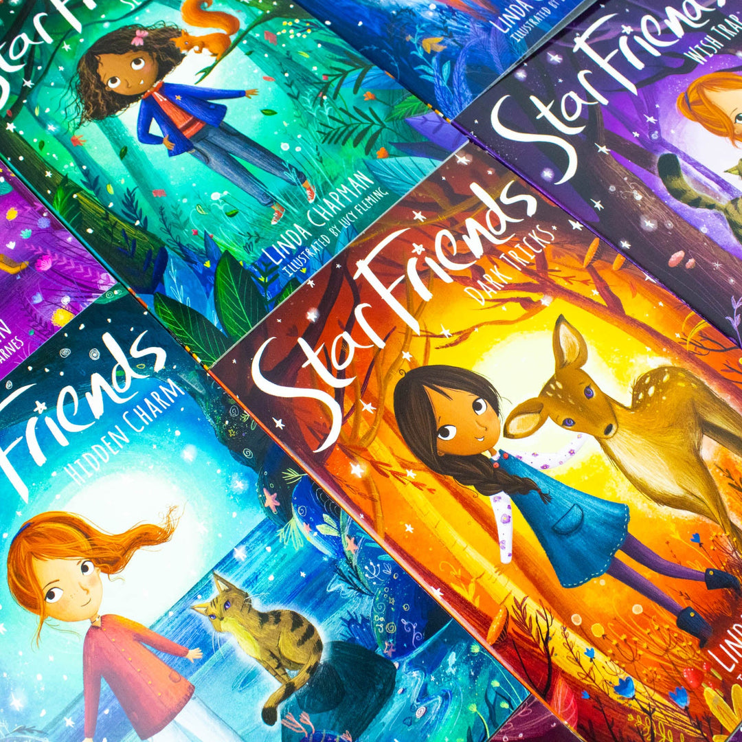 Star Friends 9 Books Set Collection by Linda Chapman