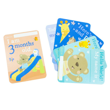 Hello World! My name is (16 Baby Milestone Cards Book)