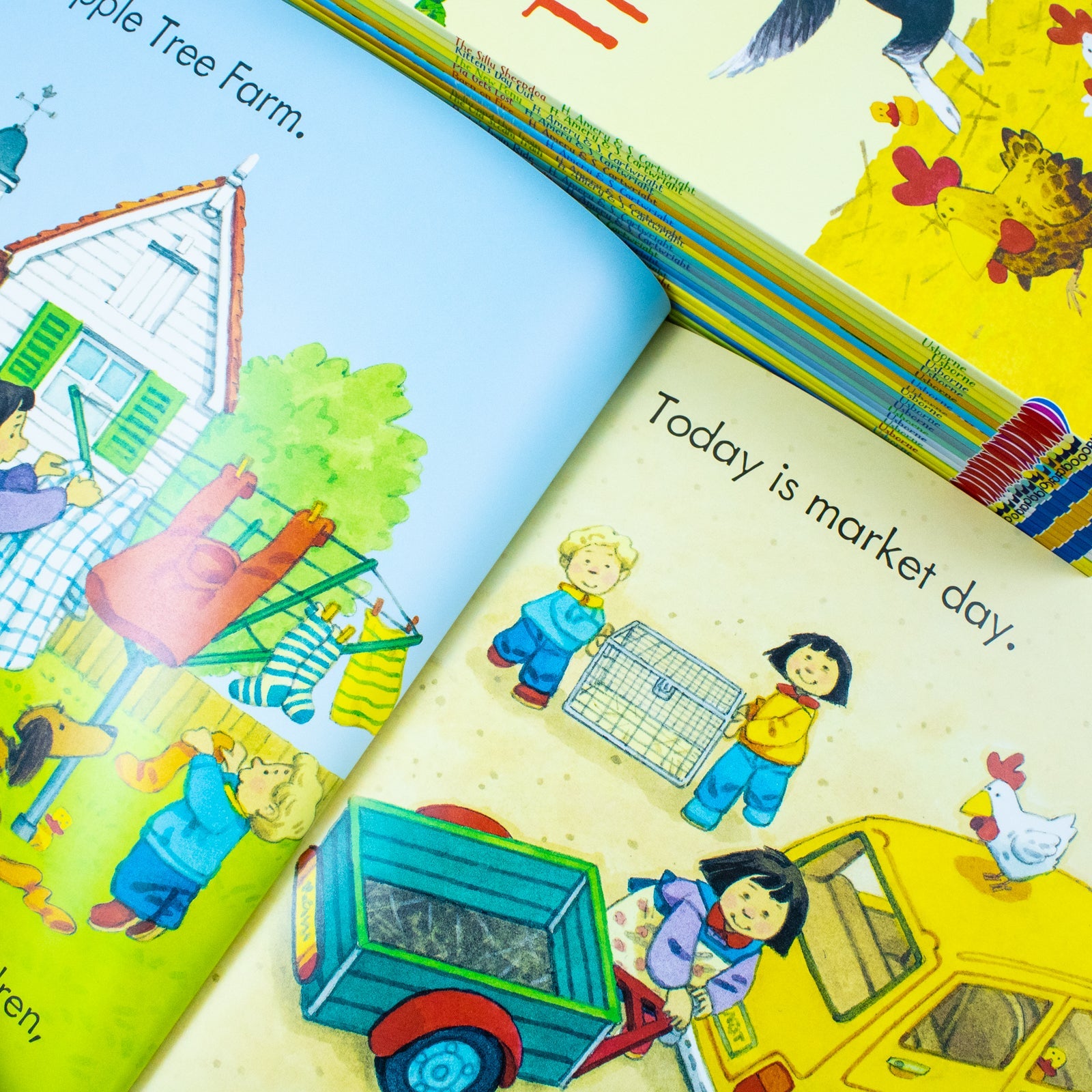 Tractor In Trouble (Usborne Farmyard Tales Minibook) By Heather Amery - Foto 8