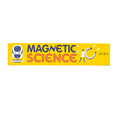 Magnetic Science – Build a Maglev Train and 8 Magnetic Experiments | STEM Learning Set for Kids