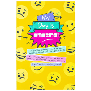 My Day is Amazing Journal: A 3 minute daily journal for kids to promote mindfulness and boost happiness