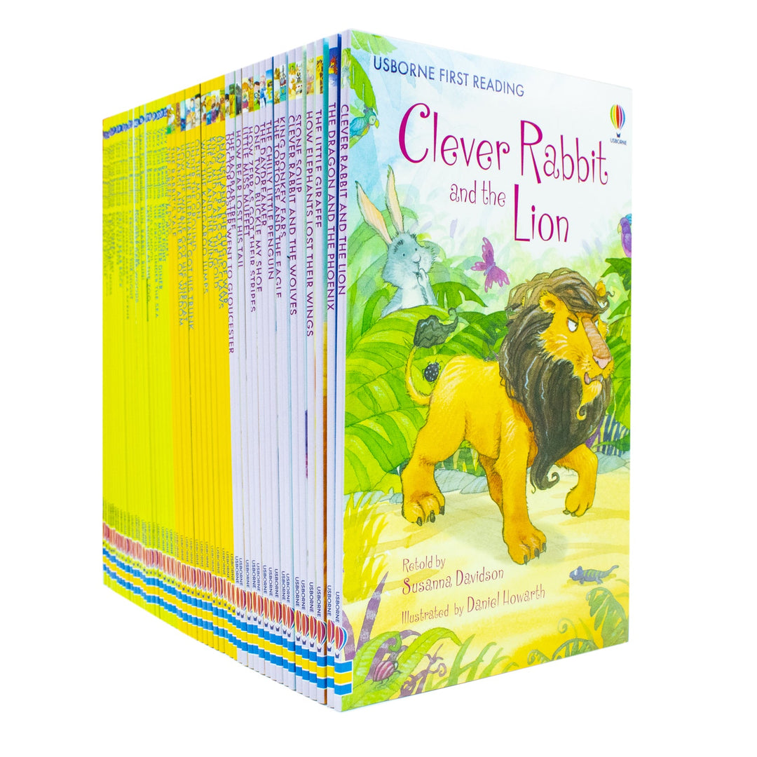 Usborne My First Reading Library 50 Books Set Collection - Read At Home (Green) | Children's Books for Early Learning, Literacy & Storytelling