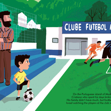 Cristiano Ronaldo Little People BIG DREAMS Book | Kids Football Biography | Maria Isabel Sánchez Vegara