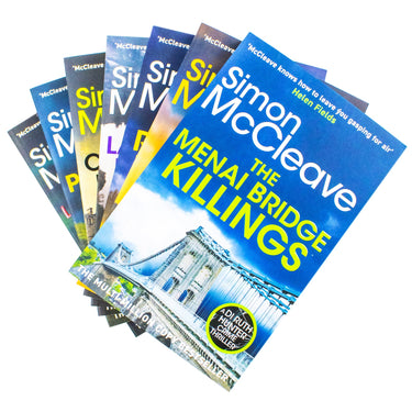 Simon Mccleave Series 8-14 Books Collection Set ( The River Seine, The Llandudno Pier, The Lake Vyrnwy, The Portmeirion, The Menai Bridge, The Conway Harbaour, The Chirk Castle)