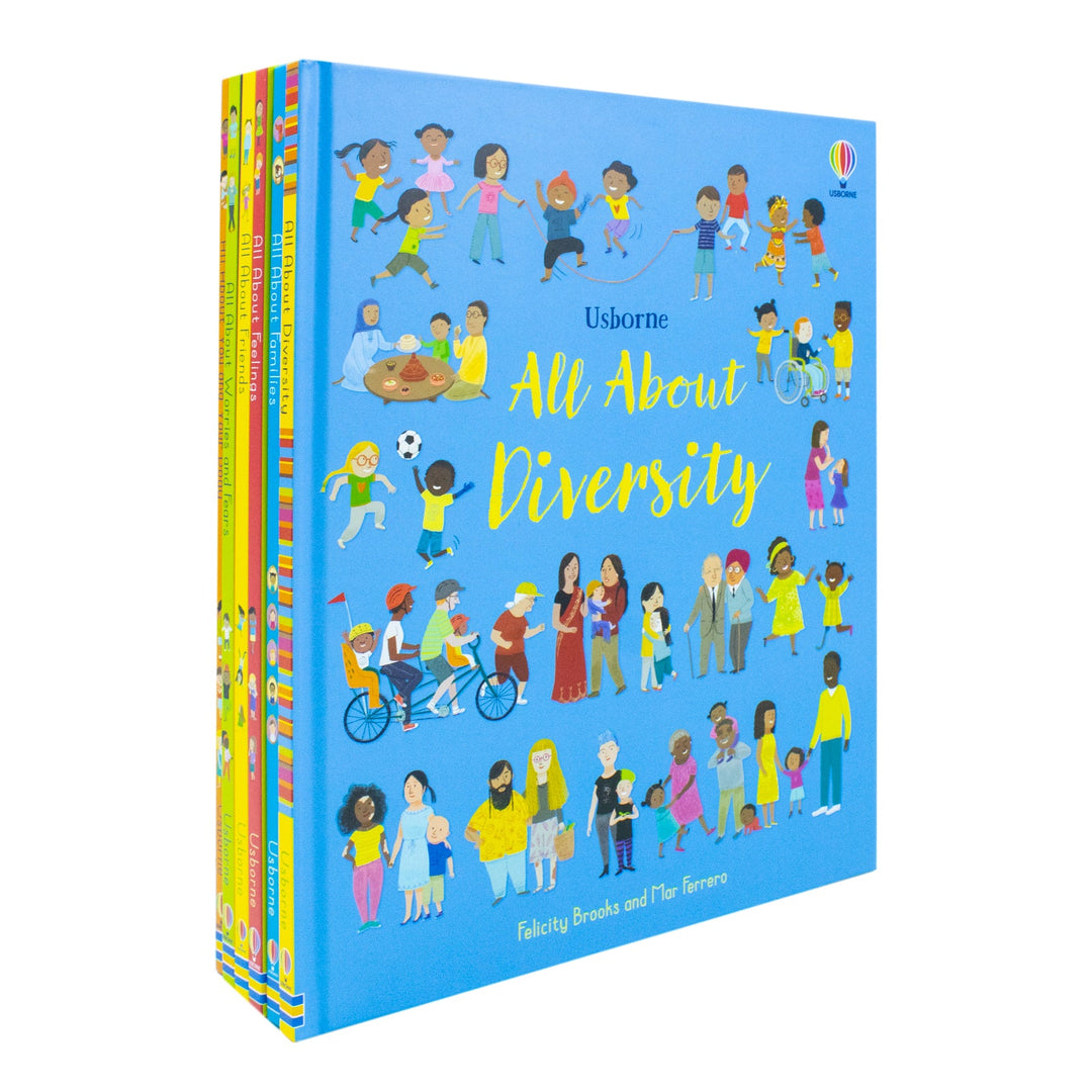 All About Feelings Friends and Families My first 6 books set By Felicity Brooks