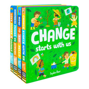My First Behaviour and Manners Library – 4 Book Children's Collection by Sophie Beer| Kindness, Family Values, Social Skills & Early Learning for Kids