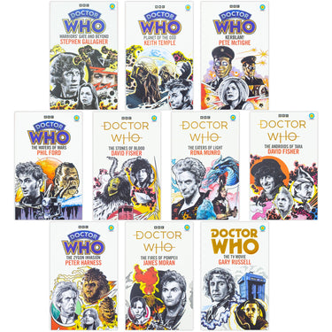 Doctor Who:Target Collection 10 Books Set by Douglas Adams (Planet Of The Ood,Warriors' Gate And Beyond,Kerblam!, And More )