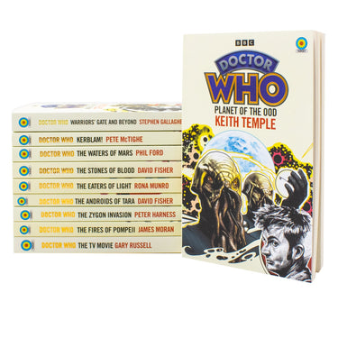 Doctor Who:Target Collection 10 Books Set by Douglas Adams (Planet Of The Ood,Warriors' Gate And Beyond,Kerblam!, And More )