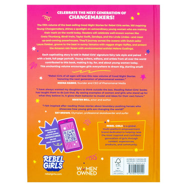 Good Night Stories for Rebel Girls: 100 Inspiring Young Changemakers