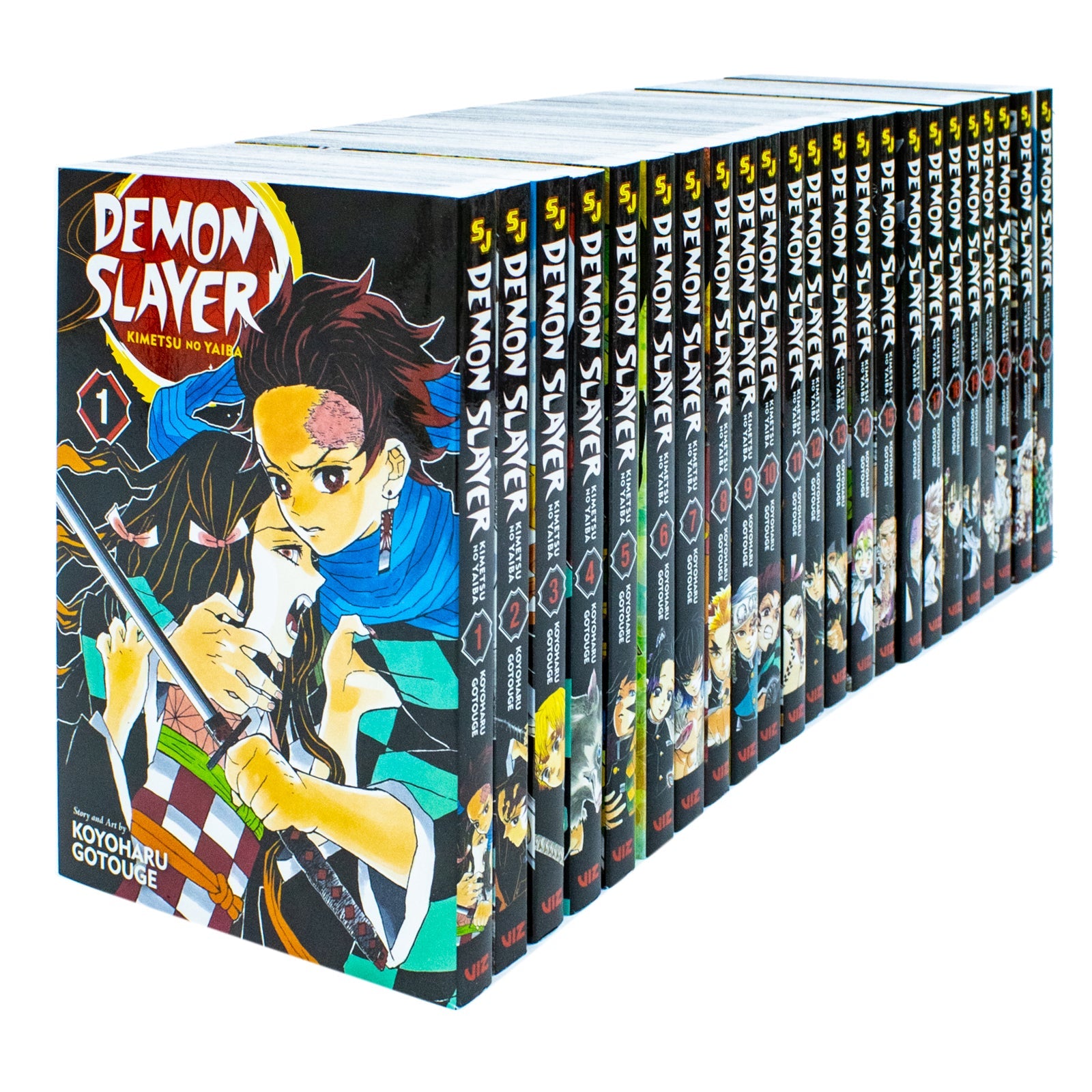 Set Slayer Demon Slayer Complete Box Set: Includes volumes 1-23 with premium (Dem ...